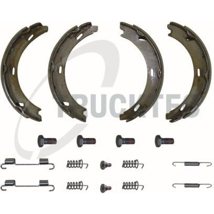 TRUCKTEC AUTOMOTIVE Bremsbackensatz, Feststellbremse 02.35.006 TRUCKTEC AUTOMOTIVE Bremsbackensatz, Feststellbremse 02.35.006