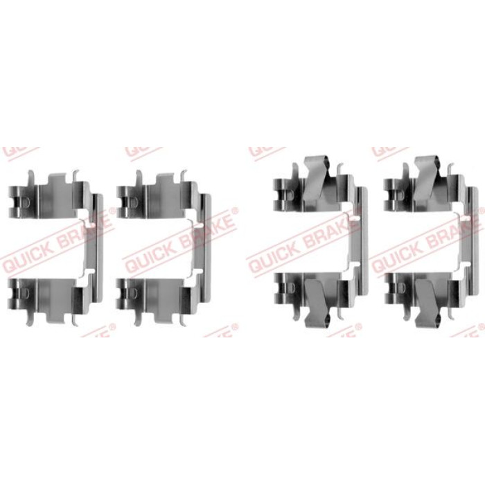 Quick Brake Zubehörsatz für Scheibenbremsbeläge 109-1257 Quick Brake Zubehörsatz für Scheibenbremsbeläge 109-1257