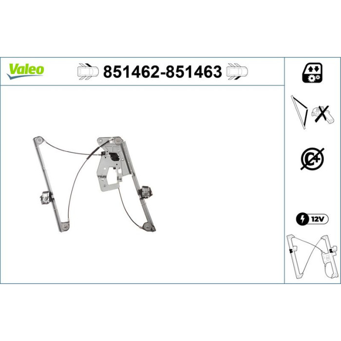 VALEO 851463 Fensterheber VALEO 851463 Fensterheber