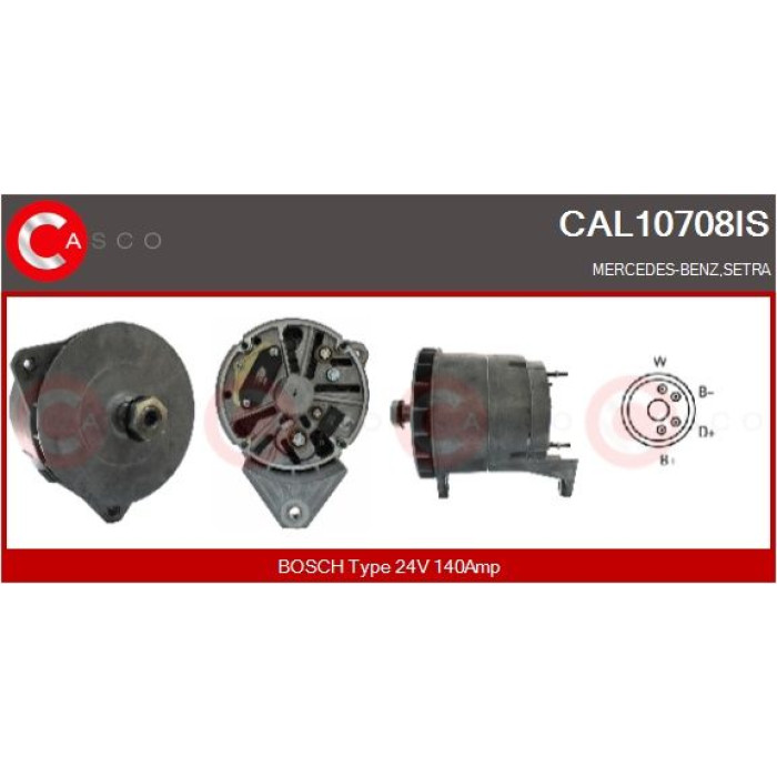 CASCO Generator CAL10708IS CASCO Generator CAL10708IS