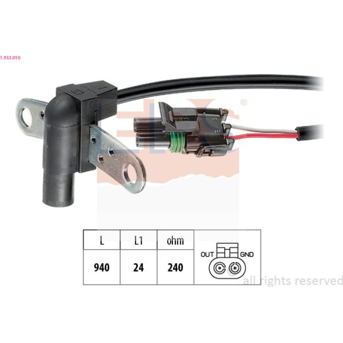 EPS Impulssensor 1.953.010 EPS Impulssensor 1.953.010