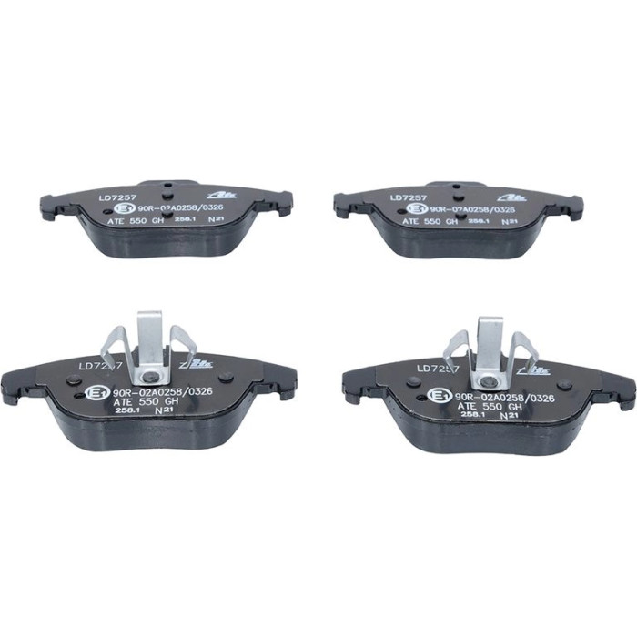 ATE Bremsbelagsatz Mercedes-Benz Hinterachse W204/S204/X204/A207/C207 07- Keramik 13.0470-7257.2 ATE Bremsbelagsatz Mercedes-Benz Hinterachse W204/S204/X204/A207/C207 07- Keramik 13.0470-7257.2