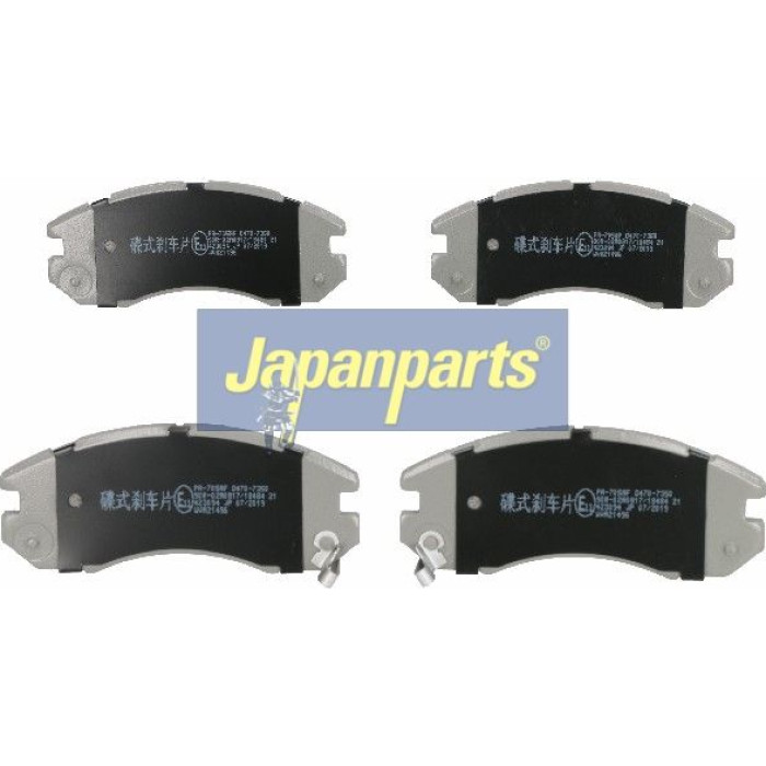 Japanparts Bremsbeläge PA-705AF Japanparts Bremsbeläge PA-705AF