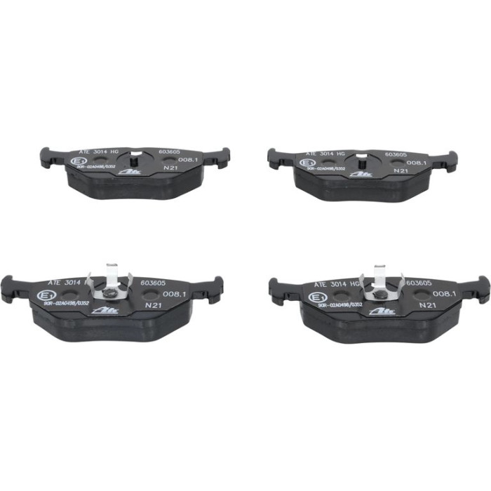 ATE Bremsbelagsatz BMW Hinterachse E46 98-/E85 Z4 03-/Rover 75 13.0460-3605.2 ATE Bremsbelagsatz BMW Hinterachse E46 98-/E85 Z4 03-/Rover 75 13.0460-3605.2