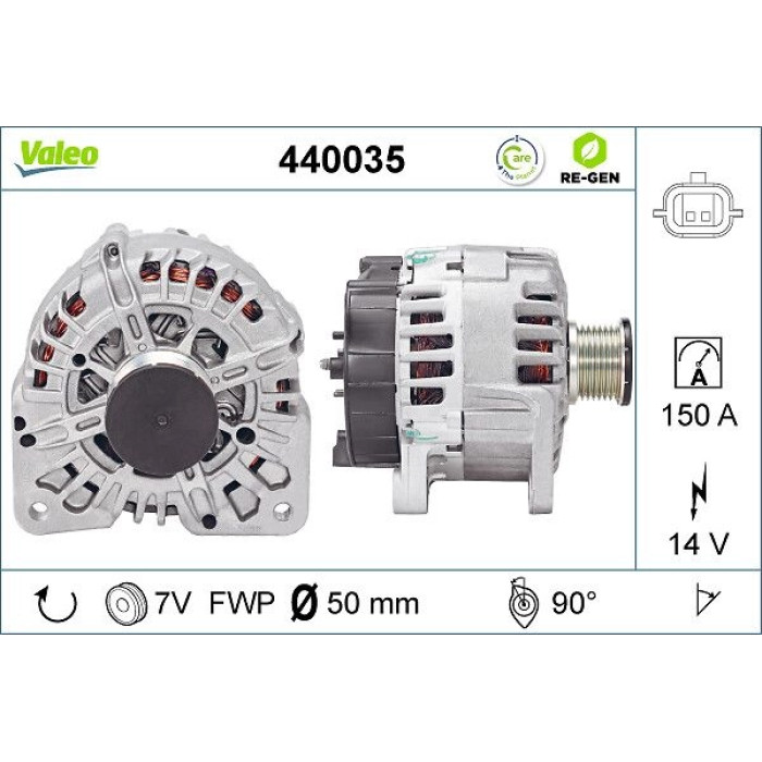 Valeo Lichtmaschine 440035 Valeo Lichtmaschine 440035
