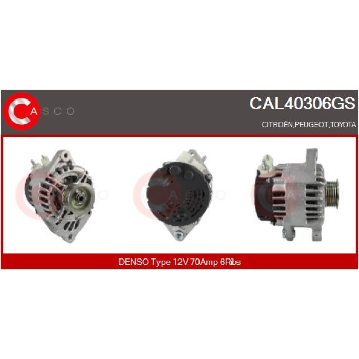 CASCO Generator CAL40306GS CASCO Generator CAL40306GS