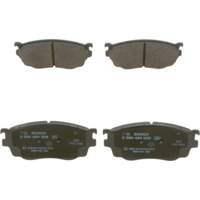 0 986 494 258 Bosch Bremsbelagsatz 0 986 494 258 0 986 494 258 Bosch Bremsbelagsatz 0 986 494 258