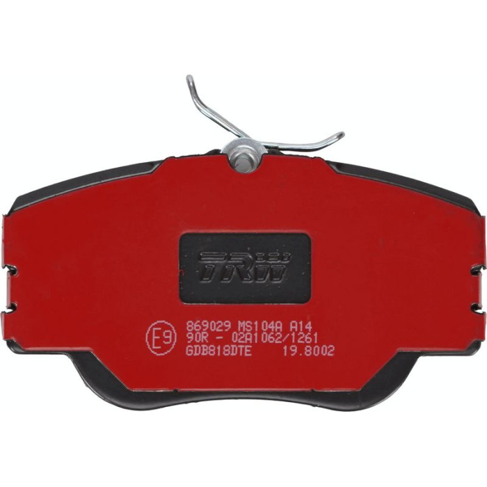 TRW Bremsbelagsatz Mercedes-Benz W124/W201 85-96 Dtec Cotec GDB818DTE TRW Bremsbelagsatz Mercedes-Benz W124/W201 85-96 Dtec Cotec GDB818DTE