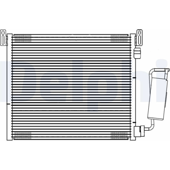 Delphi Klimakondensator TSP0225688 Delphi Klimakondensator TSP0225688