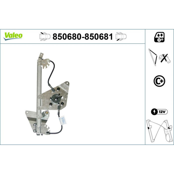 VALEO 850681 Fensterheber VALEO 850681 Fensterheber