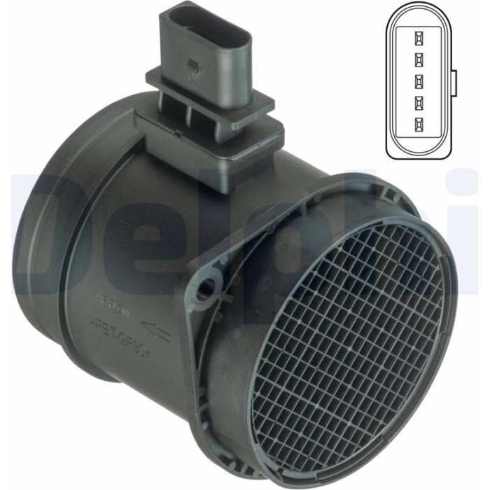 Delphi Luftmassenmesser AF10408-12B1 Delphi Luftmassenmesser AF10408-12B1