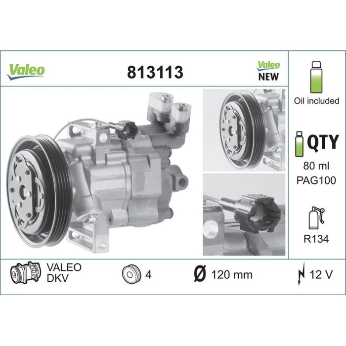 Valeo Kompressor 813113 Valeo Kompressor 813113