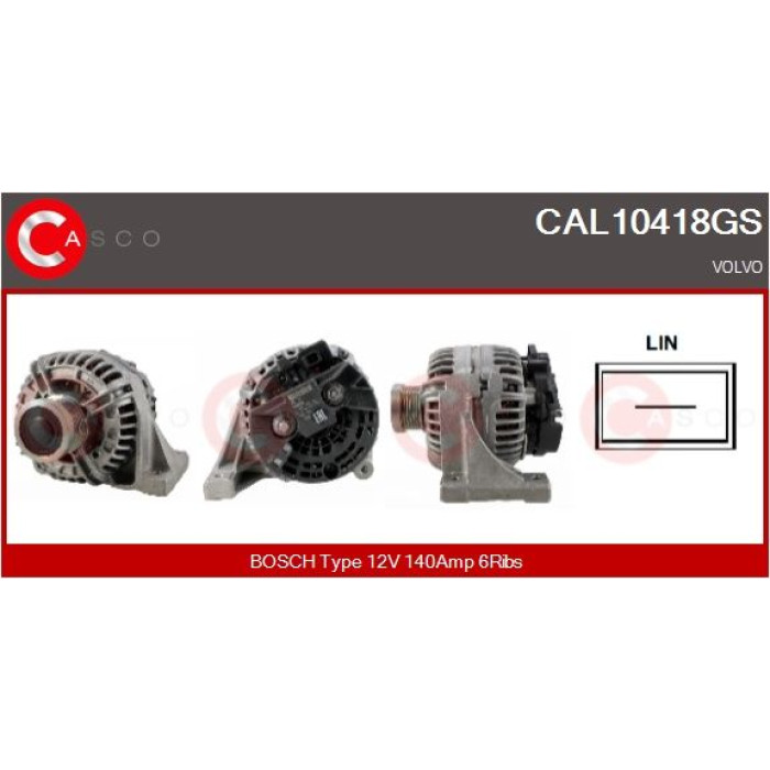 CASCO Generator CAL10418GS