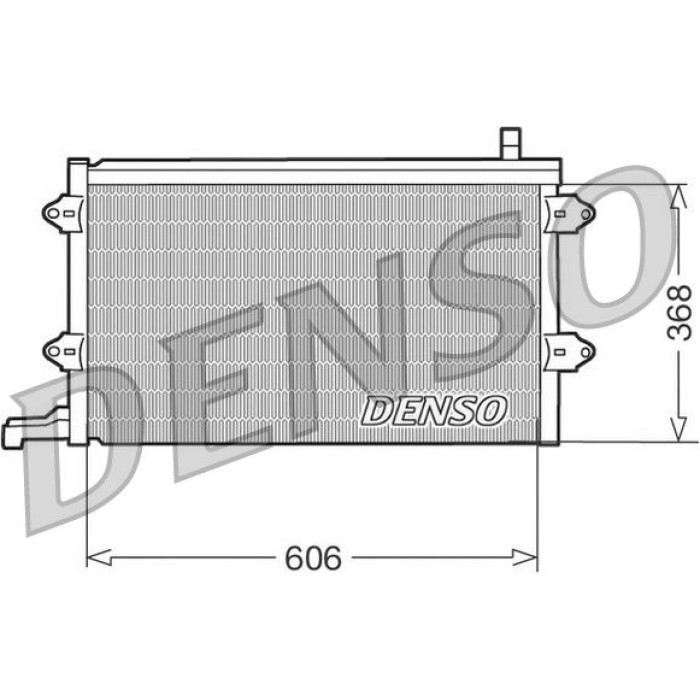 Denso Klimakondensator DCN32003 Denso Klimakondensator DCN32003