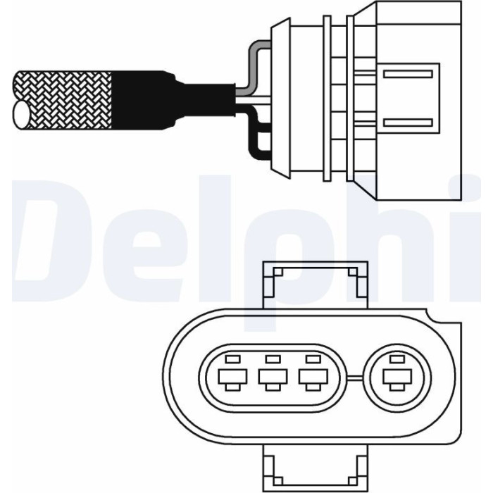 ES10977-12B1 Delphi Lambdasonde ES10977-12B1
