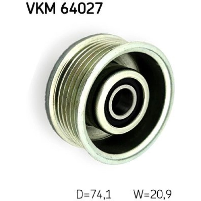 SKF Keilrippenriemen-Spannrolle VKM 64027 SKF Keilrippenriemen-Spannrolle VKM 64027