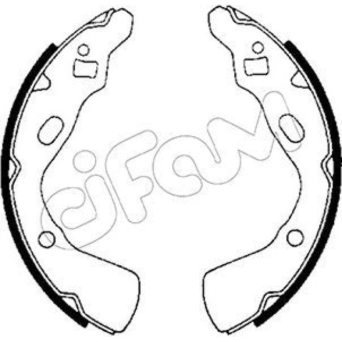 CIFAM Bremsbackensatz 153-206