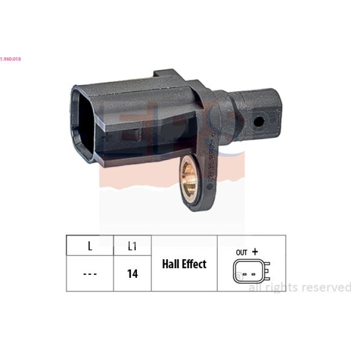 EPS ABS Sensor 1.960.018