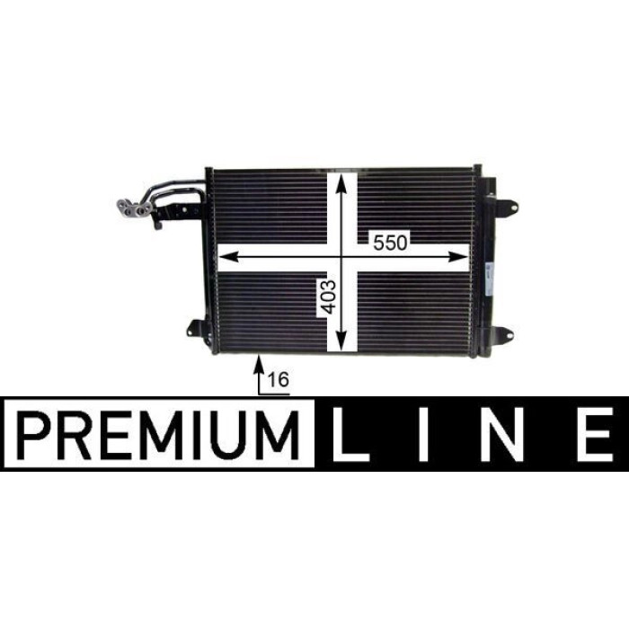 Kondensator, Klimaanlage AC 324 000P Kondensator, Klimaanlage AC 324 000P
