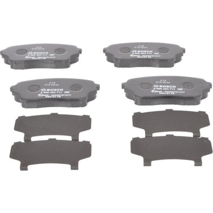 Bosch Bremsbelagsatz 0 986 494 711 Bosch Bremsbelagsatz 0 986 494 711