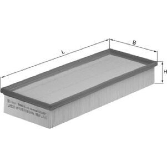 MAHLE Luftfilter LX 521 MAHLE Luftfilter LX 521