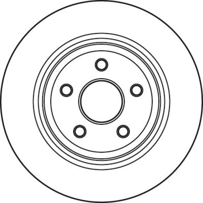 TRW Bremsscheibe Hinterachse DF4979S TRW Bremsscheibe Hinterachse DF4979S