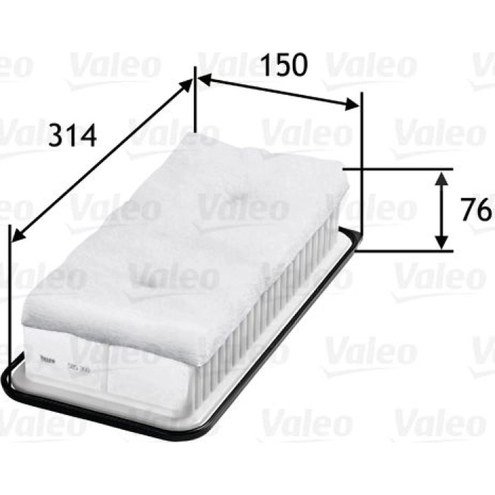 Valeo Luftfilter 585300 Valeo Luftfilter 585300