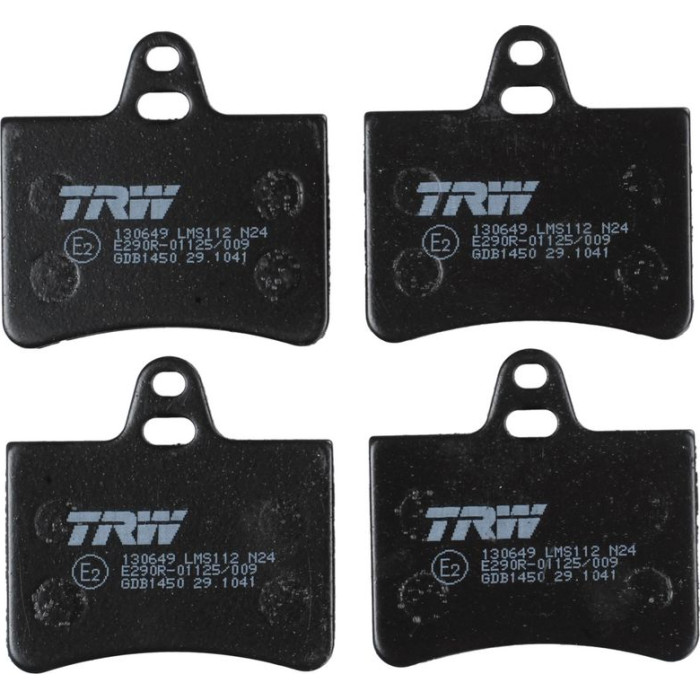TRW Bremsbeläge Hinterachse GDB1450 TRW Bremsbeläge Hinterachse GDB1450
