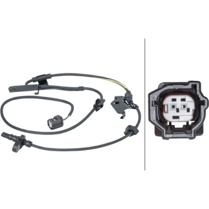 HELLA Sensor, Raddrehzahl 6PU 012 679-781