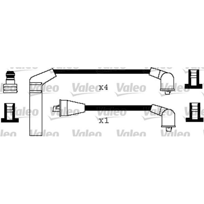 Valeo Zündkabel 346480 Valeo Zündkabel 346480