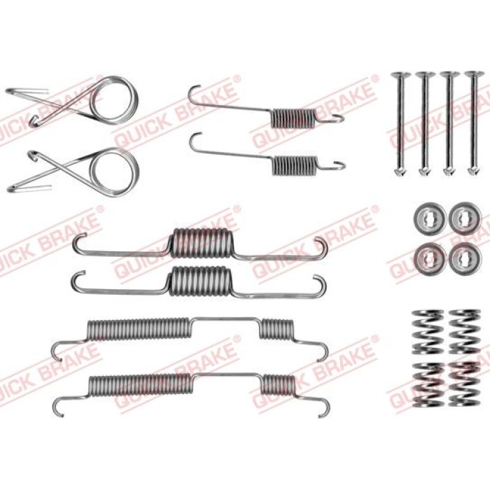 Quick Brake Montagesatz für Bremsbacken 105-0022 Quick Brake Montagesatz für Bremsbacken 105-0022