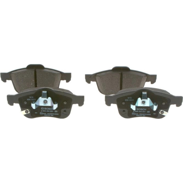 Bosch Bremsbelagsatz Vorderachse 0 986 494 801 Bosch Bremsbelagsatz Vorderachse 0 986 494 801