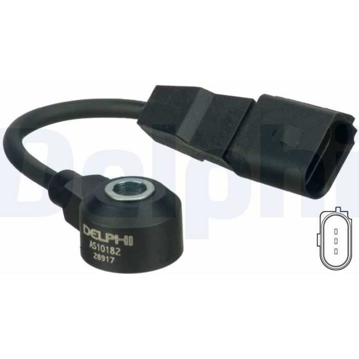 Delphi Klopfsensor AS10182 Delphi Klopfsensor AS10182