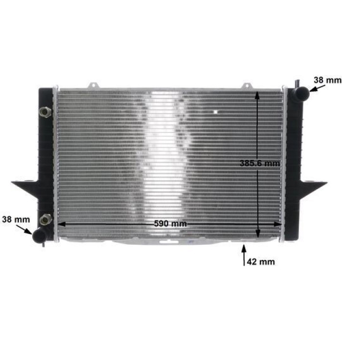 MAHLE Kühler, Motorkühlung CR 1544 000S MAHLE Kühler, Motorkühlung CR 1544 000S