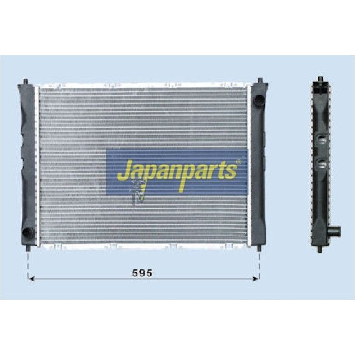 Japanparts Motorkühler RDA012042 Japanparts Motorkühler RDA012042