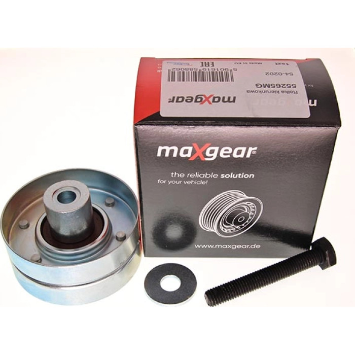 MAXGEAR Keilrippenriemen-Umlenk-/Führungsrolle 55265MG 54-0202 MAXGEAR Keilrippenriemen-Umlenk-/Führungsrolle 55265MG 54-0202