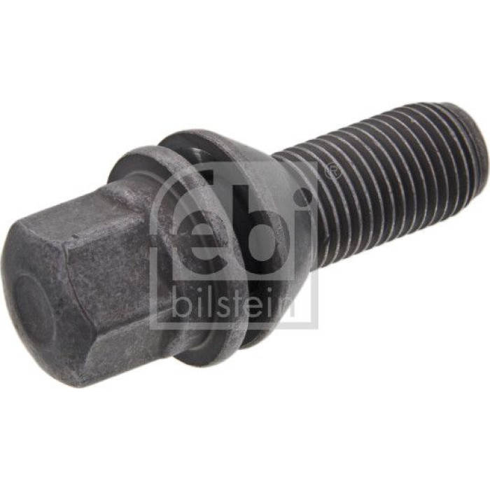 febi bilstein 36293 Radschraube M14 x 1,5 – Kegelbund, Länge unter Kopf 28 mm, Gewindelänge 24 mm, Gesamtlänge 46,5 mm, Außen-Ø 24,4 mm, SW 17, Klasse 10.9, verzinkt, für Leichtmetallfelgen / für Stahlfelgen – OE 82 00 473 363 febi bilstein 36293 Radschraube M14 x 1,5 – Kegelbund, Länge unter Kopf 28 mm, Gewindelänge 24 mm, Gesamtlänge 46,5 mm, Außen-Ø 24,4 mm, SW 17, Klasse 10.9, verzinkt, für Leichtmetallfelgen / für Stahlfelgen – OE 82 00 473 363
