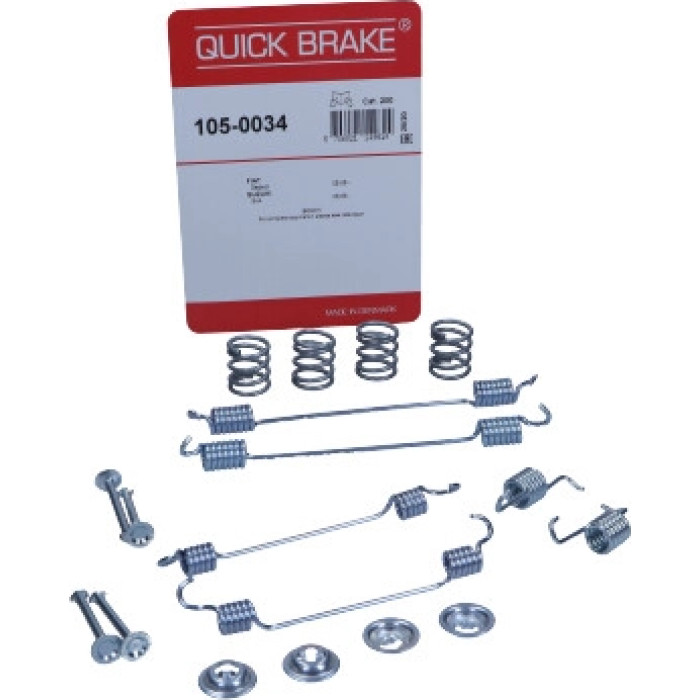 Quick Brake Zubehörsatz für Trommelbremsbacken 105-0034 Quick Brake Zubehörsatz für Trommelbremsbacken 105-0034