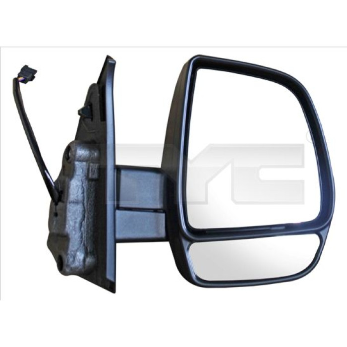 TYC Außenspiegel links elektrisch verstellbar, grundiert, konvex, beheizbar, mit Blinker 325-0148 OE Nummer 735497890 - l