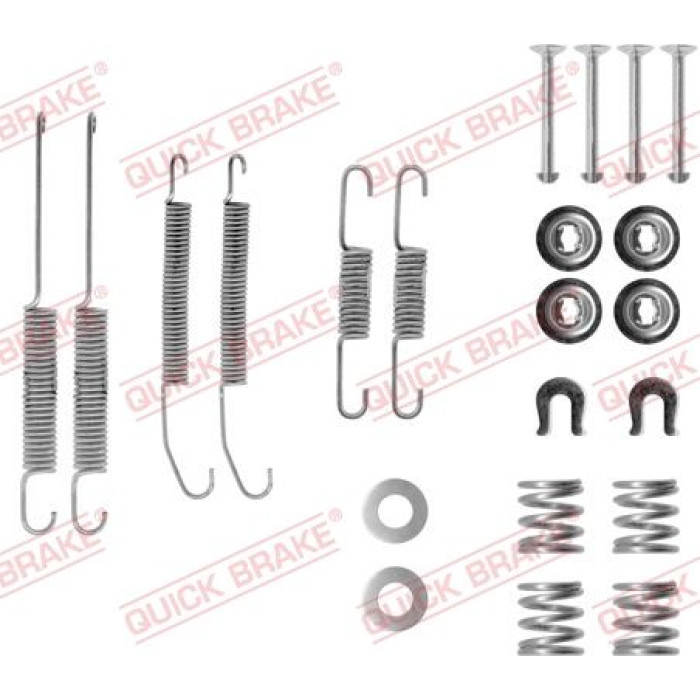 Quick Brake Montagesatz für Bremsbacken 105-0718 Quick Brake Montagesatz für Bremsbacken 105-0718