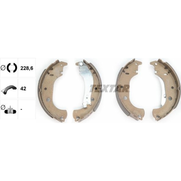 Textar Bremsbackensatz 91059900 Textar Bremsbackensatz 91059900