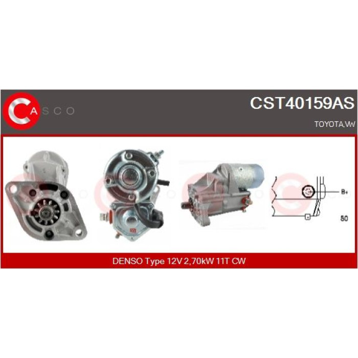 CASCO Anlasser CST40159AS CASCO Anlasser CST40159AS