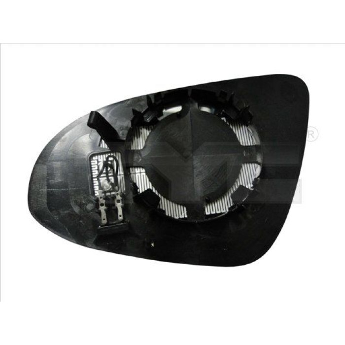 TYC Spiegelglas für Außenspiegel links konvex, beheizbar 336-0128-1 OE Nummer 1612467880 - l