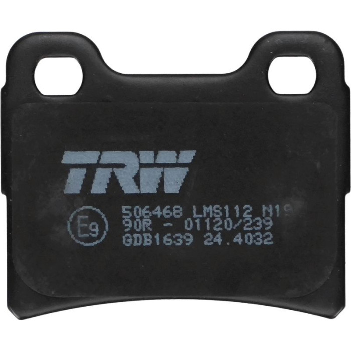 TRW Bremsbeläge Hinterachse GDB1639 TRW Bremsbeläge Hinterachse GDB1639