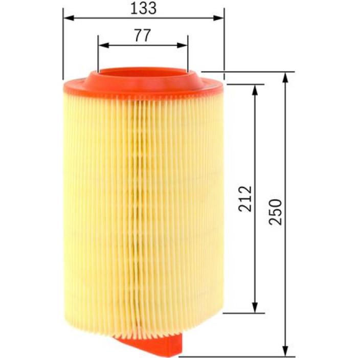 Bosch Luftfilter 1987429401 Bosch Luftfilter 1987429401
