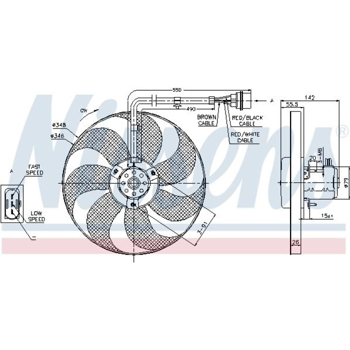 Nissens Kühlerlüfter PKW 85683 Nissens Kühlerlüfter PKW 85683