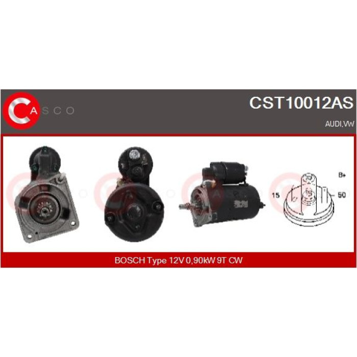 CASCO Anlasser CST10012AS CASCO Anlasser CST10012AS