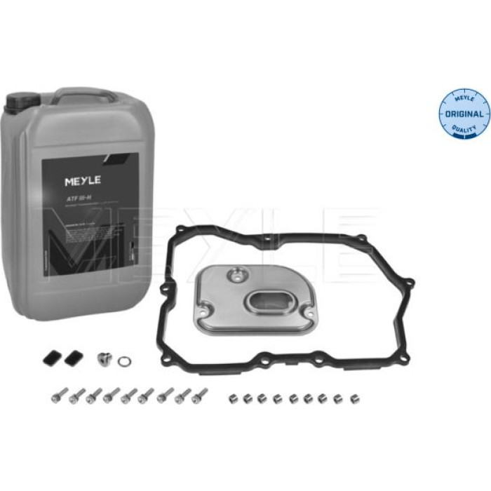 MEYLE Ölwechselkit Automatikgetriebe 100 135 0107/XK – 0AW, VL381, Multitronic, Stufenloses CVT-Getriebe, Extension-Kit (XK)