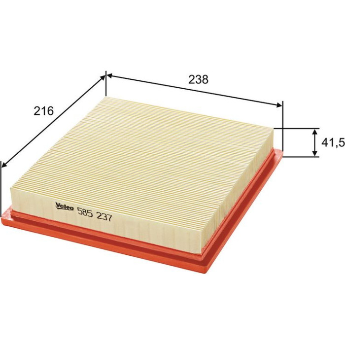 Valeo Luftfilter 585237 Valeo Luftfilter 585237
