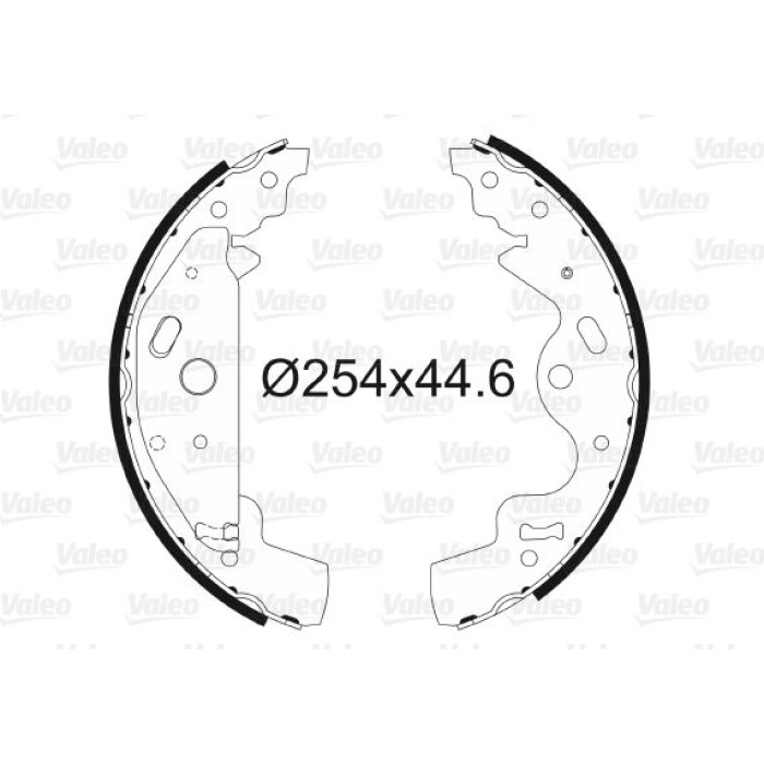 Valeo Bremsbacken 564030